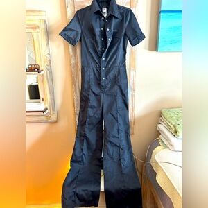Vintage Diesel Women's Black Jumpsuit